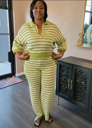 Olive Crochet Set (2508)