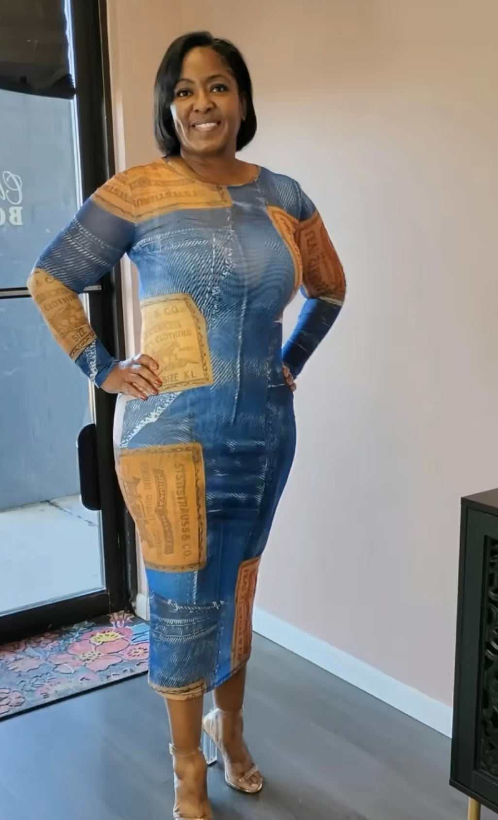 LEVI MIDI BODYCON DRESS