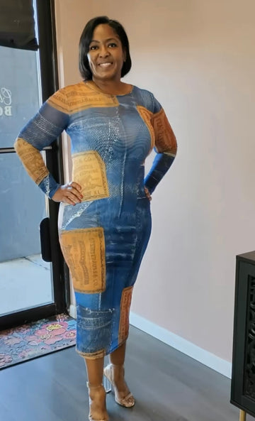 LEVI MIDI BODYCON DRESS