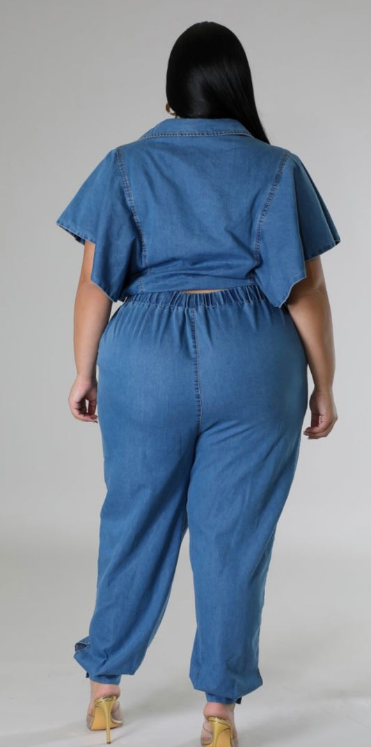 Cyndi Denim Plus