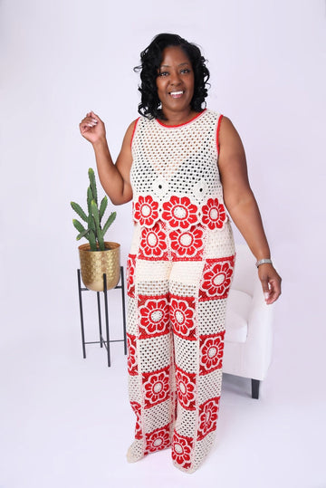 ROSE CROCHET SET (2502)