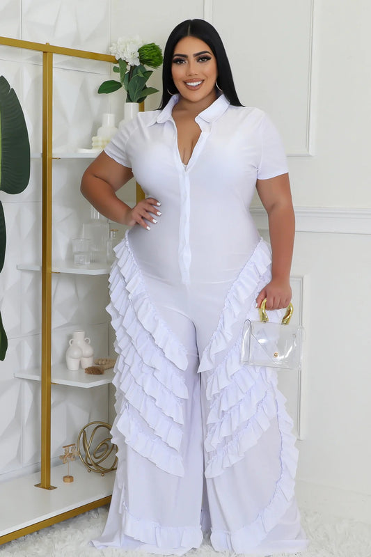 RUFFLE ME CUTE JUMPSUIT